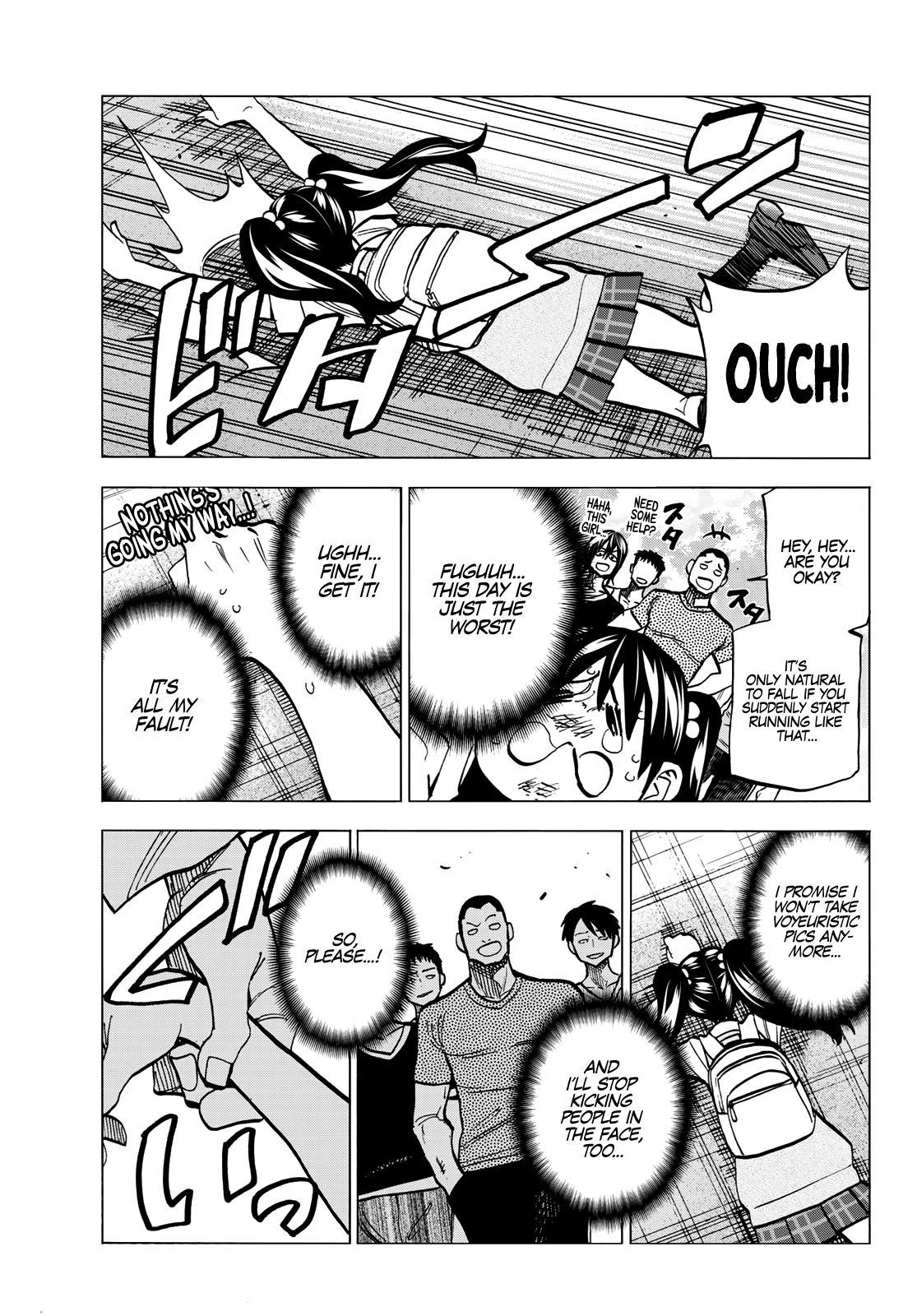 The Story Between a Dumb Prefect and a High School Girl with an Inappropriate Skirt Length chapter 10 page 16