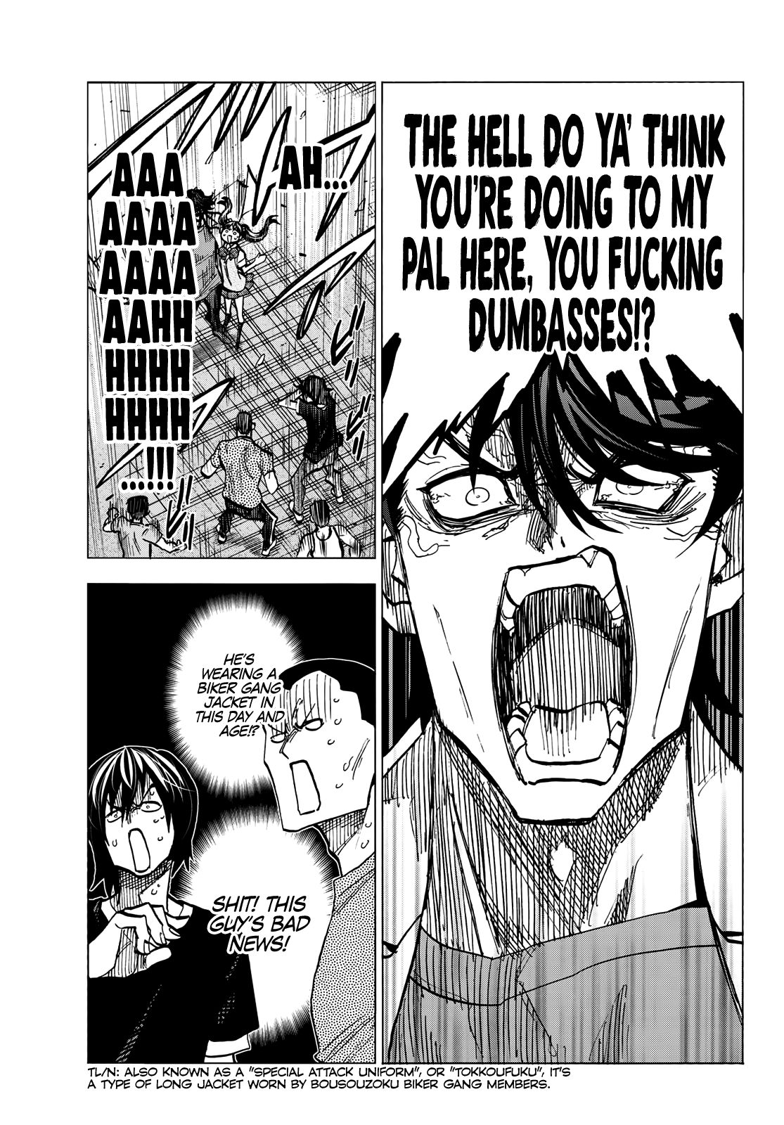 The Story Between a Dumb Prefect and a High School Girl with an Inappropriate Skirt Length chapter 10 page 18