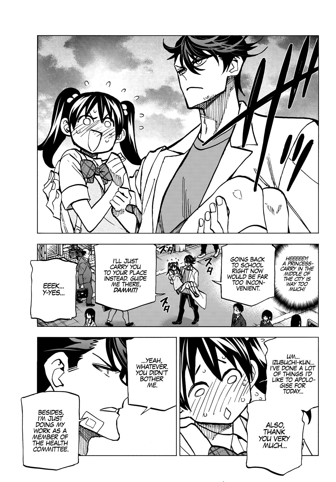 The Story Between a Dumb Prefect and a High School Girl with an Inappropriate Skirt Length chapter 10 page 20