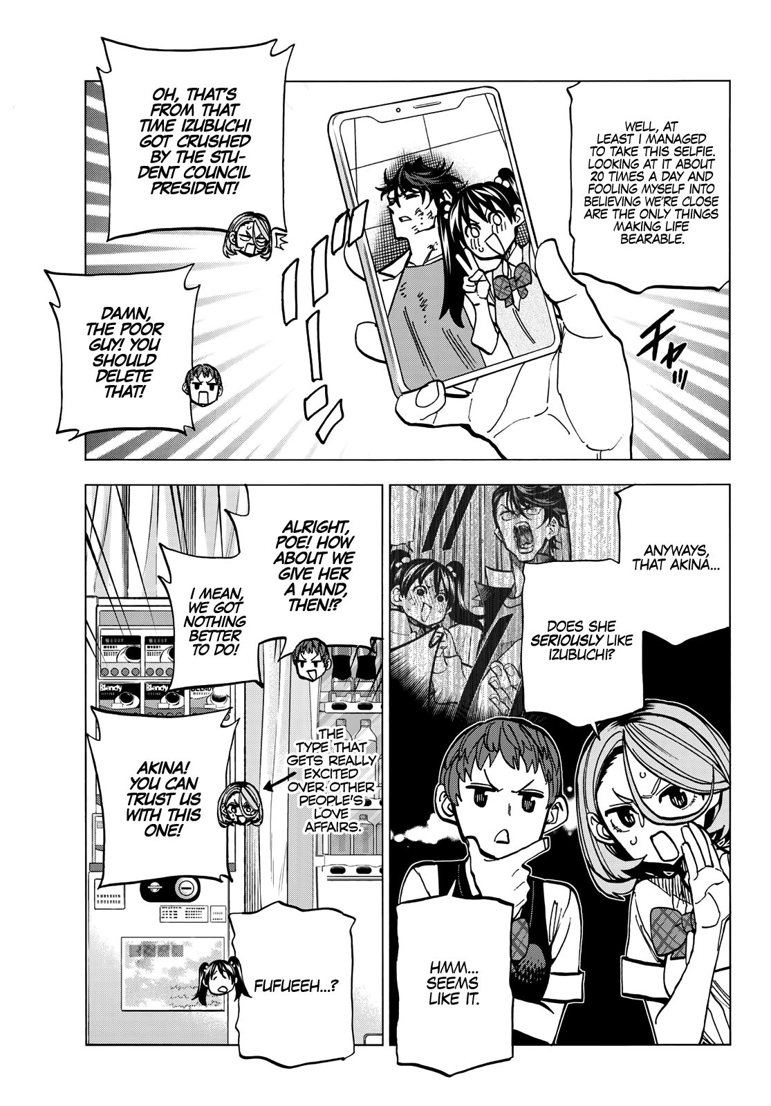 The Story Between a Dumb Prefect and a High School Girl with an Inappropriate Skirt Length chapter 10 page 4