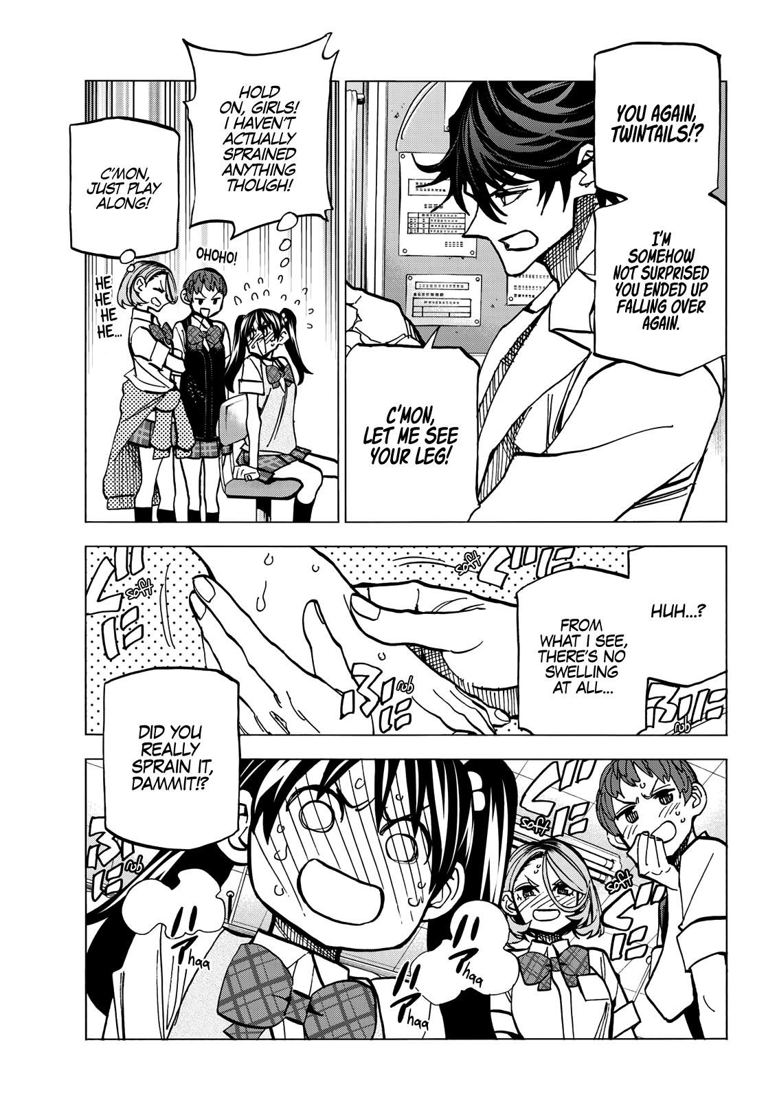 The Story Between a Dumb Prefect and a High School Girl with an Inappropriate Skirt Length chapter 10 page 6