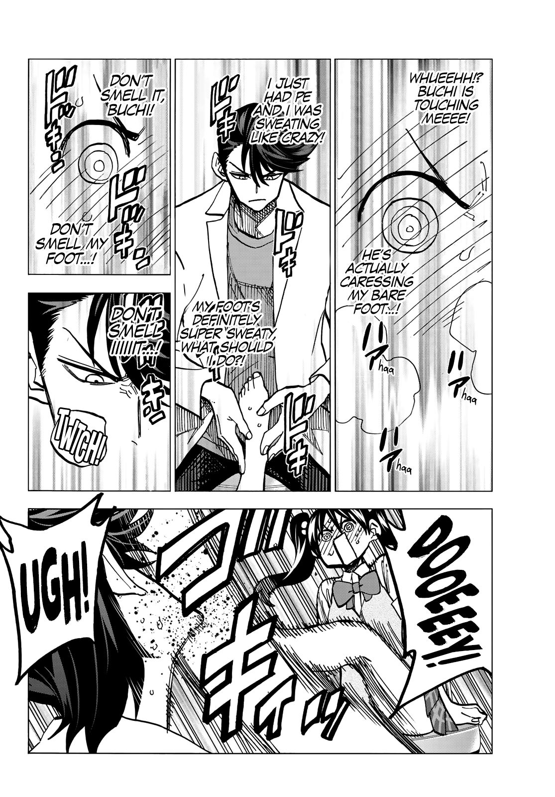 The Story Between a Dumb Prefect and a High School Girl with an Inappropriate Skirt Length chapter 10 page 7