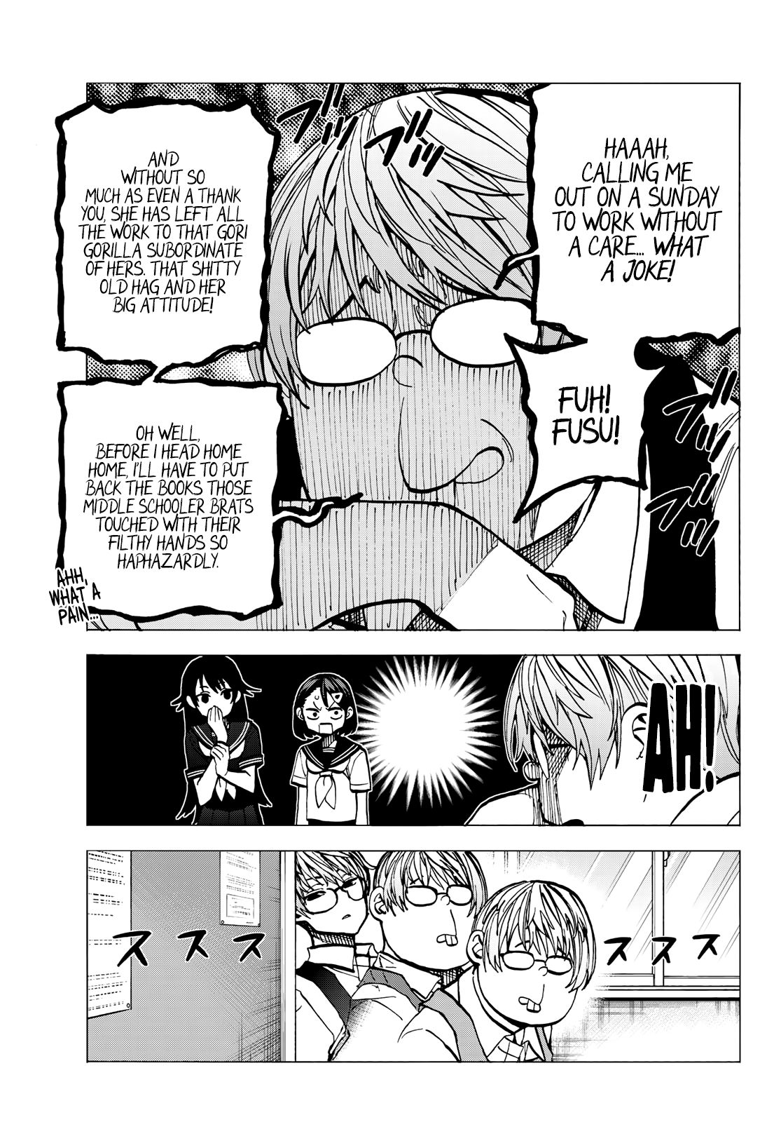 The Story Between a Dumb Prefect and a High School Girl with an Inappropriate Skirt Length chapter 11 page 12