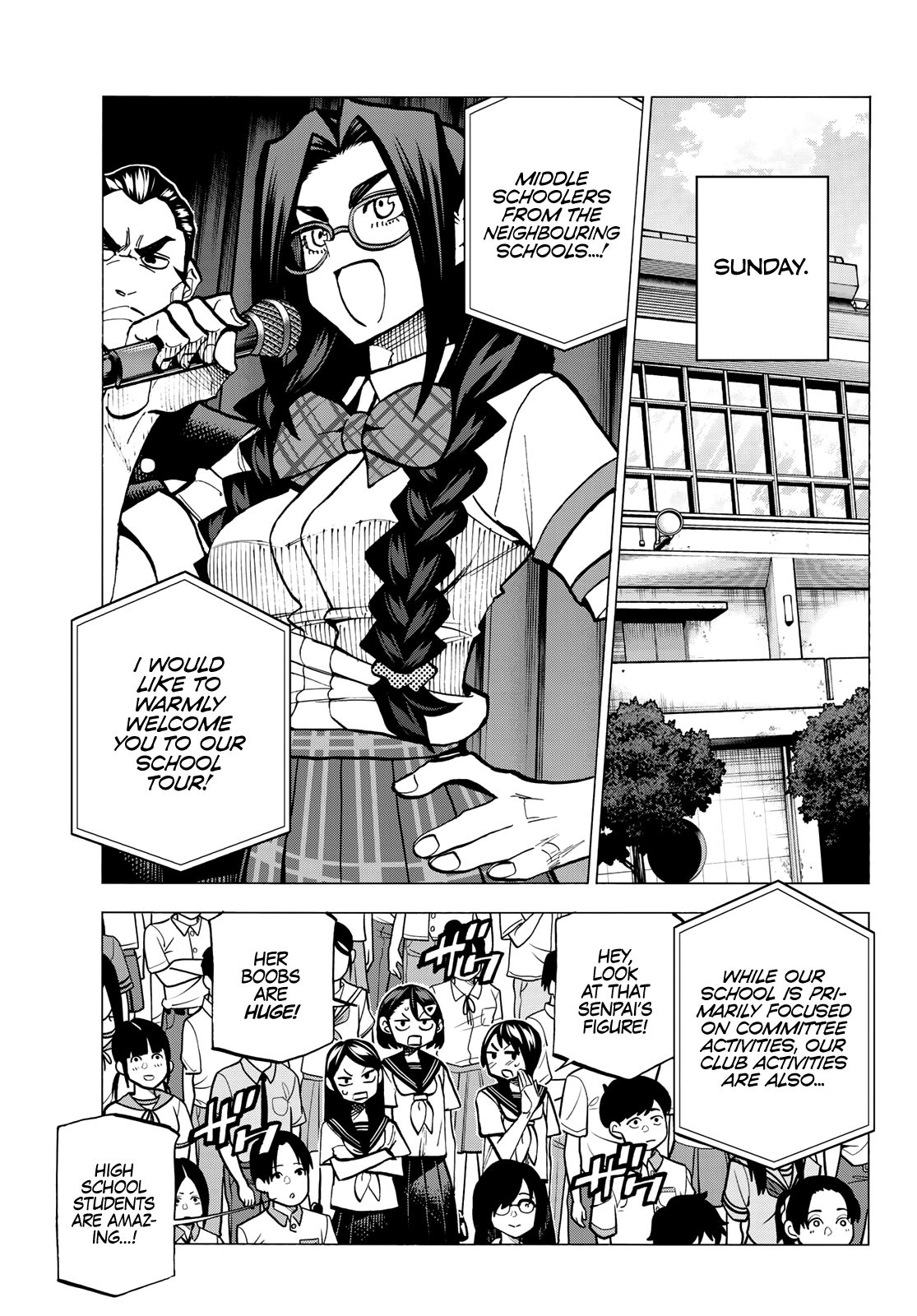 The Story Between a Dumb Prefect and a High School Girl with an Inappropriate Skirt Length chapter 11 page 4