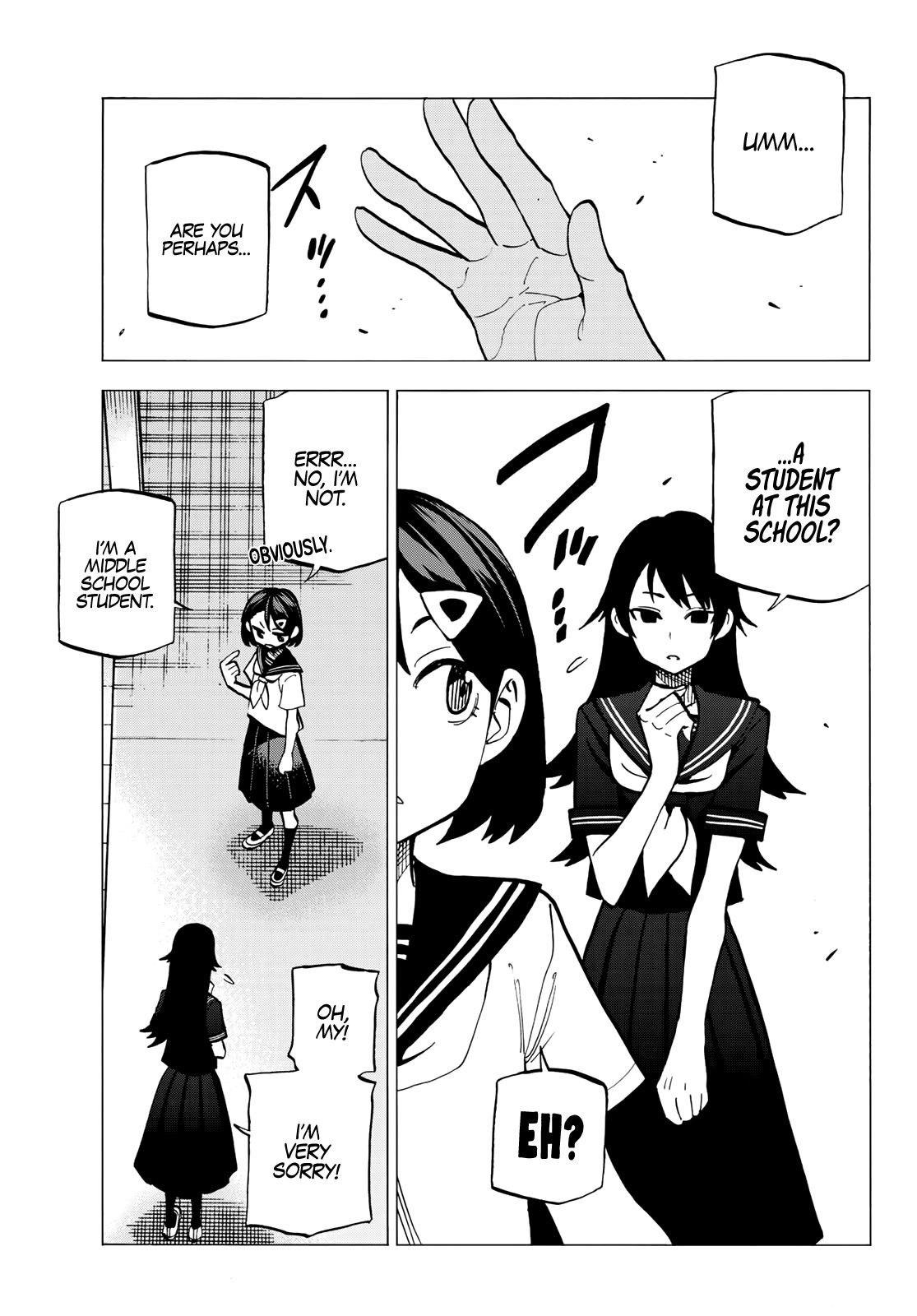 The Story Between a Dumb Prefect and a High School Girl with an Inappropriate Skirt Length chapter 11 page 6