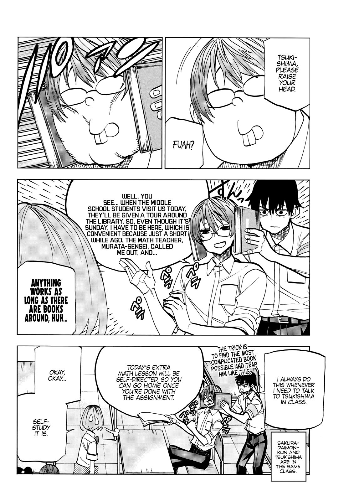 The Story Between a Dumb Prefect and a High School Girl with an Inappropriate Skirt Length chapter 12 page 13