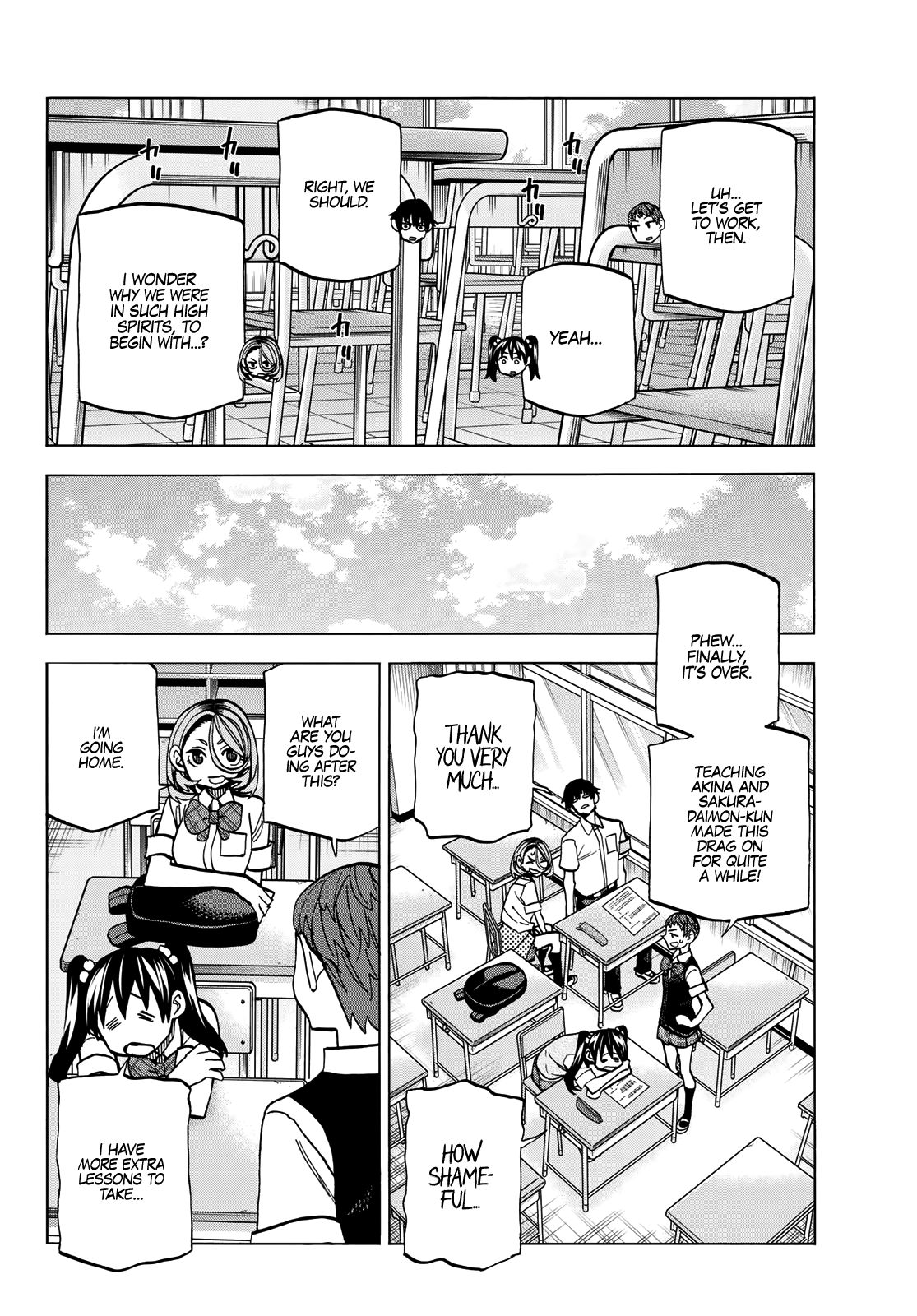 The Story Between a Dumb Prefect and a High School Girl with an Inappropriate Skirt Length chapter 12 page 17