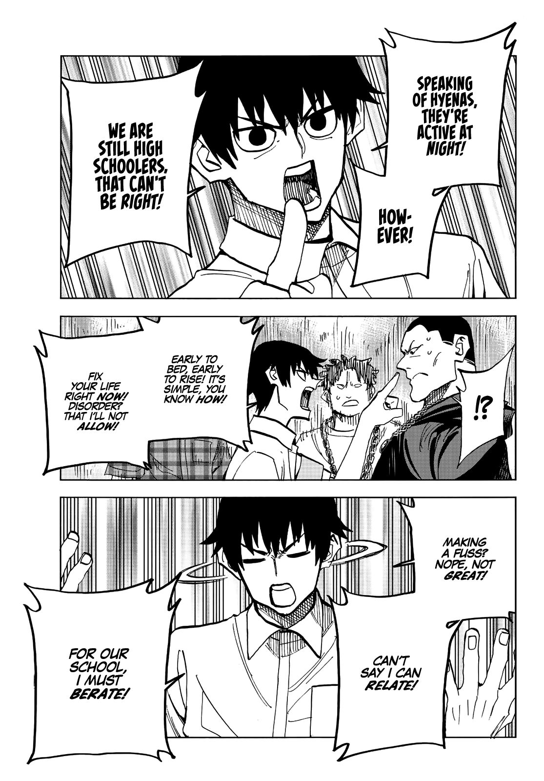 The Story Between a Dumb Prefect and a High School Girl with an Inappropriate Skirt Length chapter 13 page 13