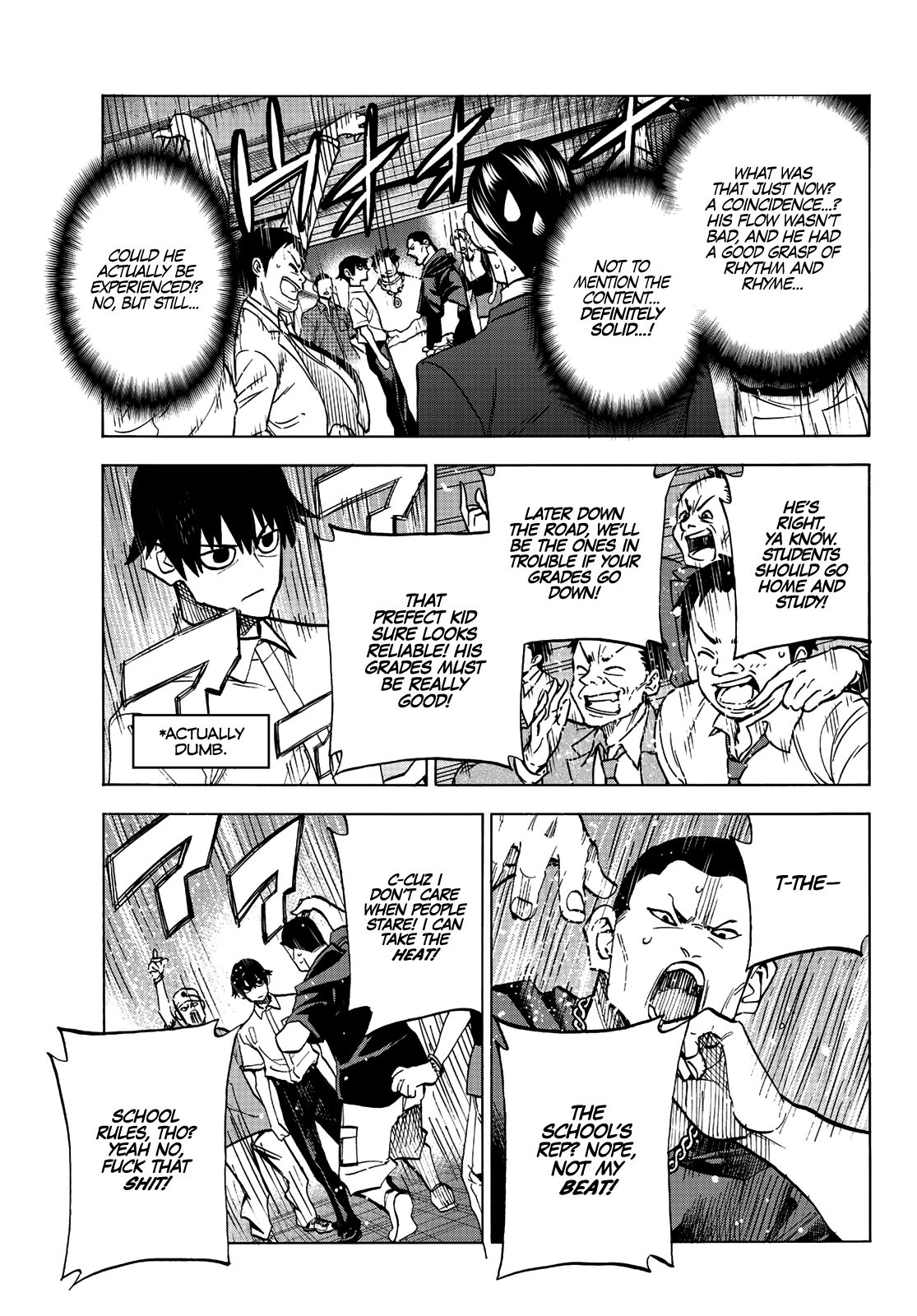 The Story Between a Dumb Prefect and a High School Girl with an Inappropriate Skirt Length chapter 13 page 15