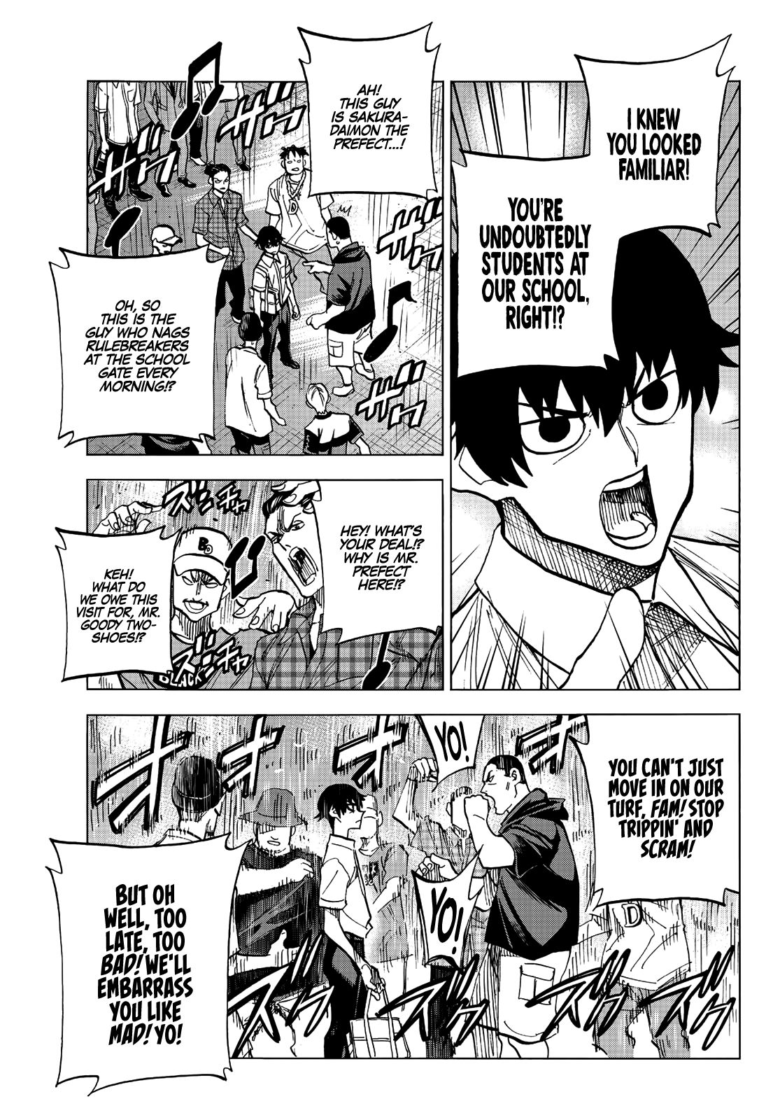 The Story Between a Dumb Prefect and a High School Girl with an Inappropriate Skirt Length chapter 13 page 9