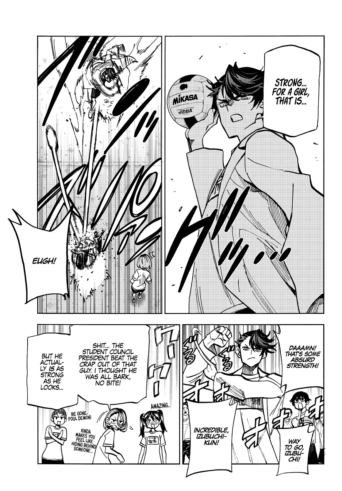 The Story Between a Dumb Prefect and a High School Girl with an Inappropriate Skirt Length chapter 14 page 12