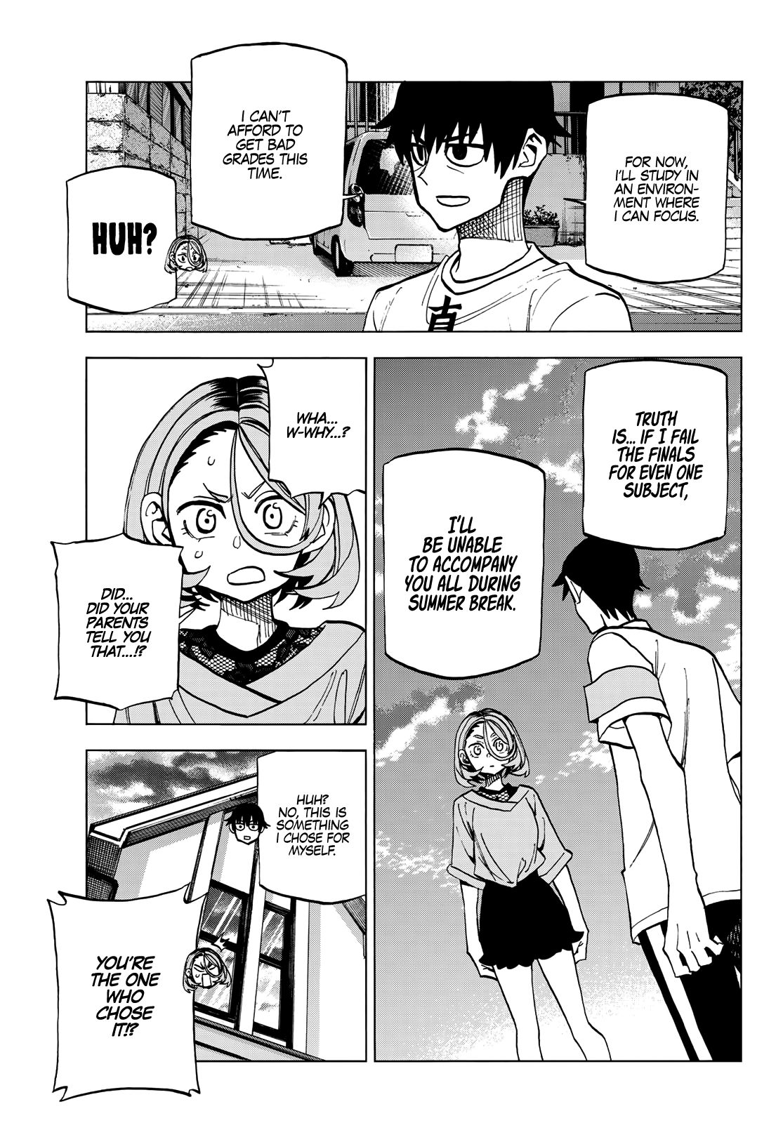 The Story Between a Dumb Prefect and a High School Girl with an Inappropriate Skirt Length chapter 16 page 12