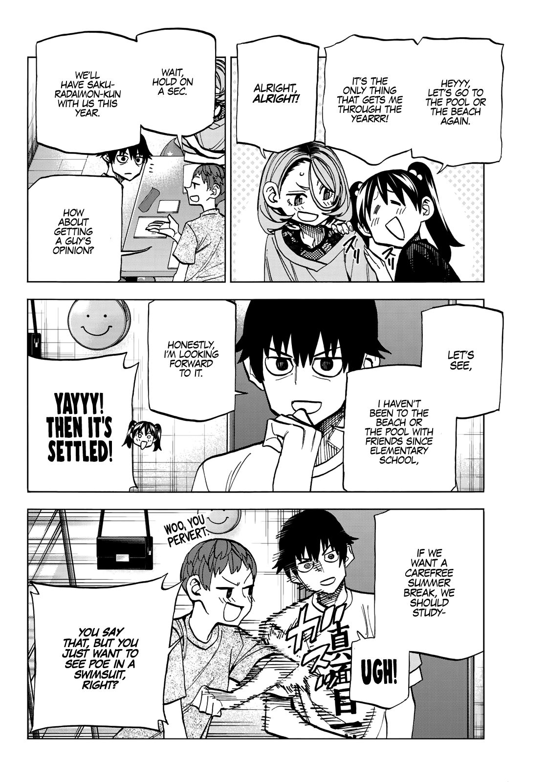 The Story Between a Dumb Prefect and a High School Girl with an Inappropriate Skirt Length chapter 16 page 7