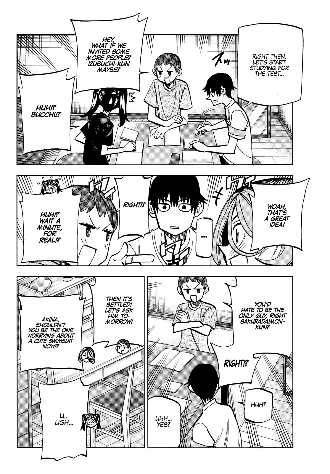 The Story Between a Dumb Prefect and a High School Girl with an Inappropriate Skirt Length chapter 16 page 9