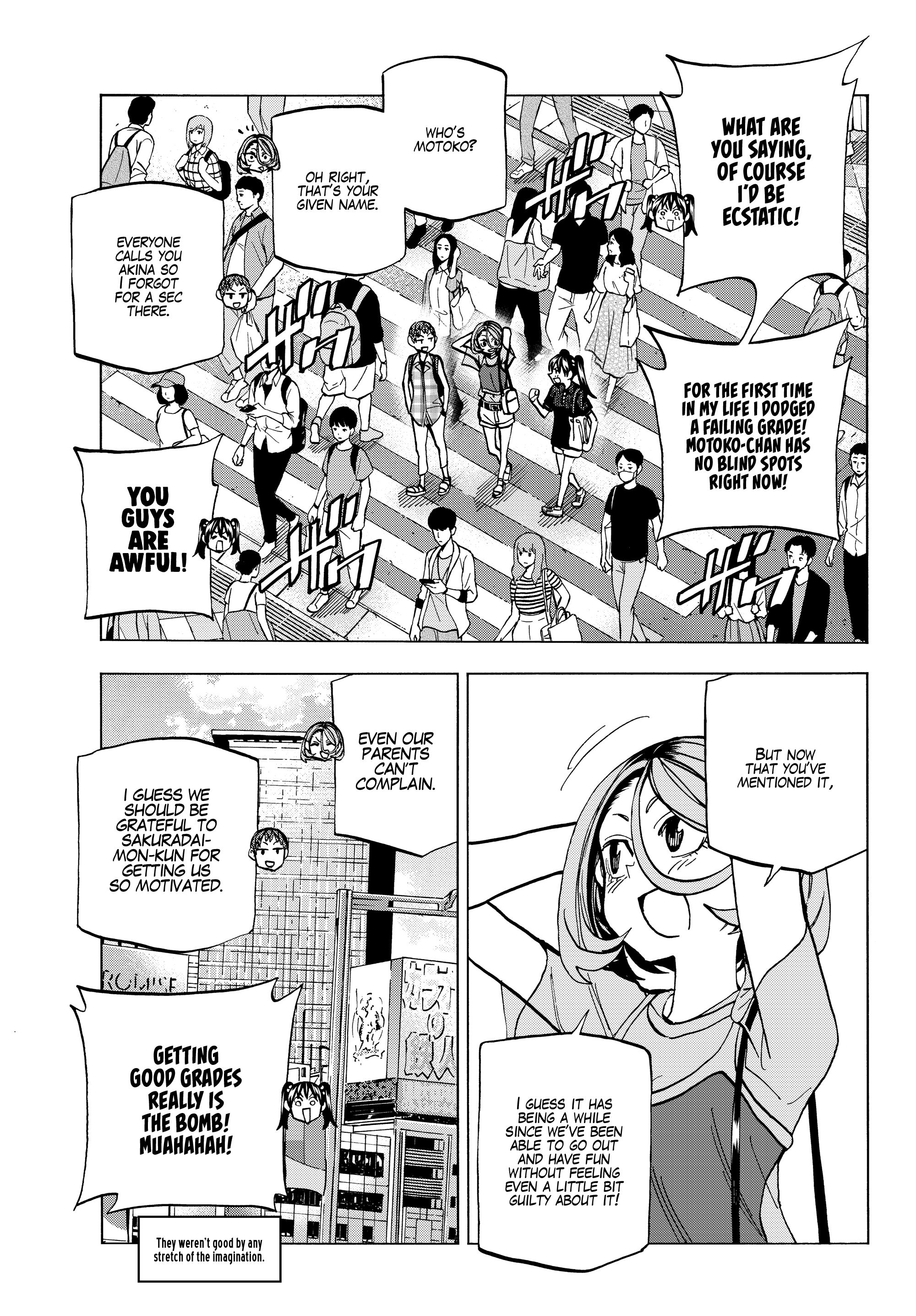 The Story Between a Dumb Prefect and a High School Girl with an Inappropriate Skirt Length chapter 17 page 4