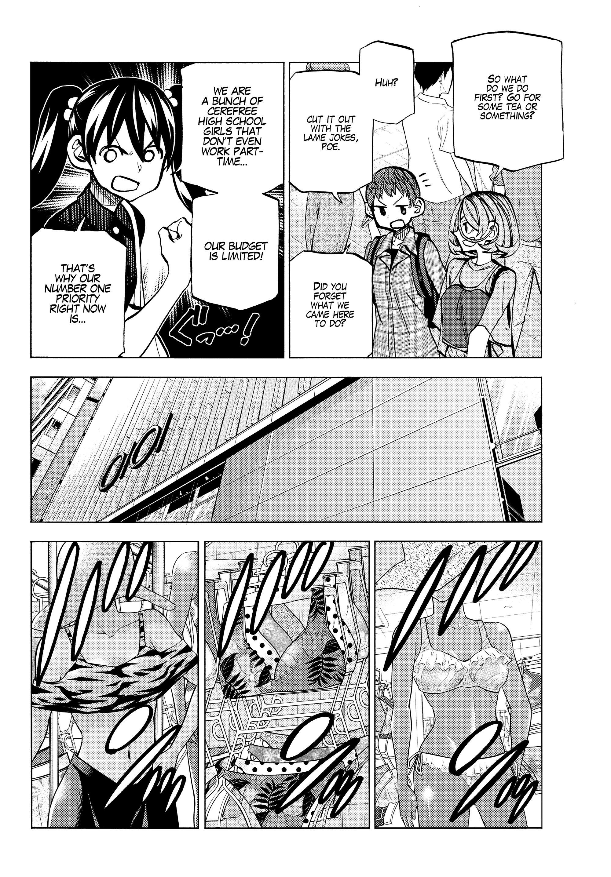 The Story Between a Dumb Prefect and a High School Girl with an Inappropriate Skirt Length chapter 17 page 5