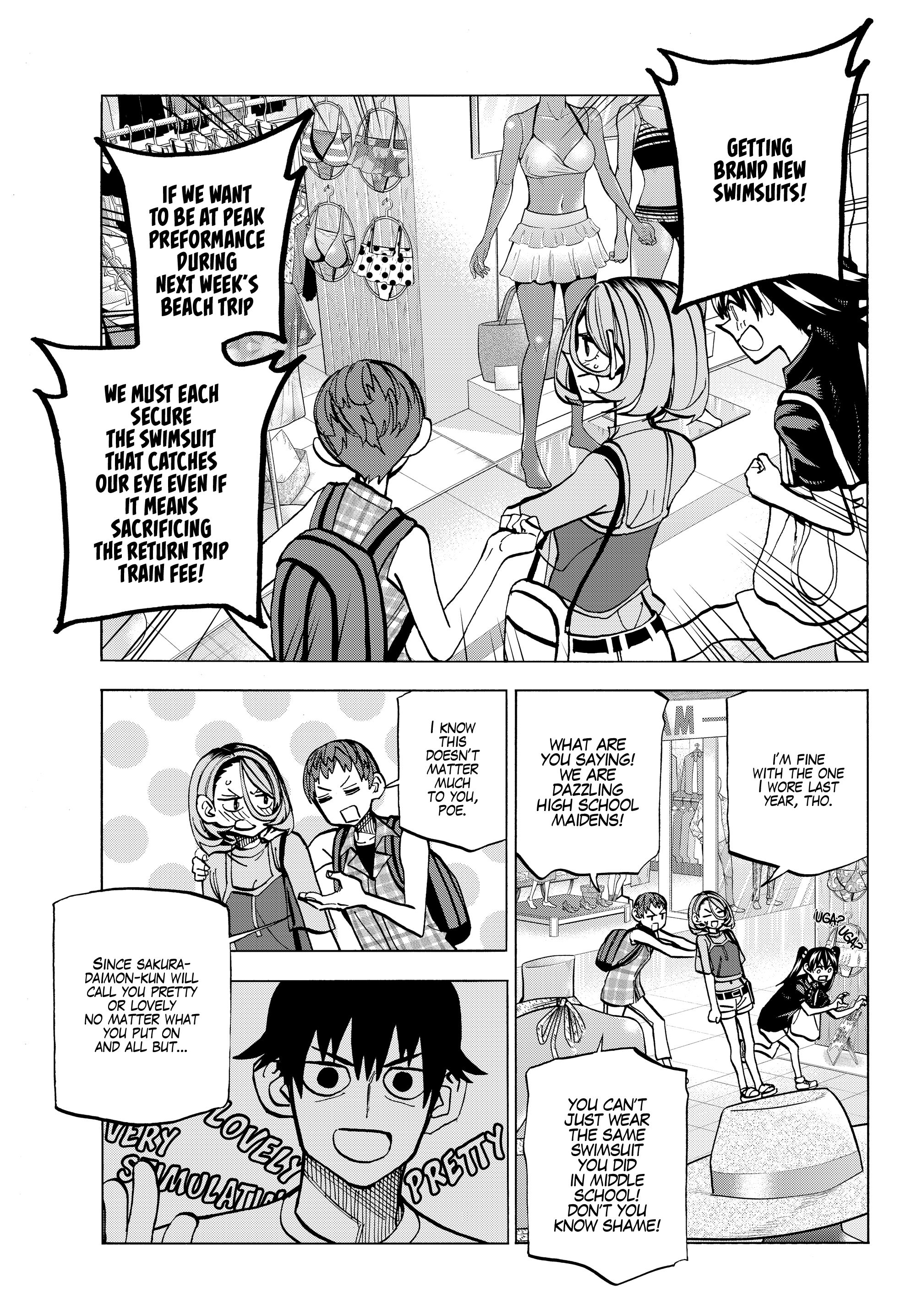 The Story Between a Dumb Prefect and a High School Girl with an Inappropriate Skirt Length chapter 17 page 6