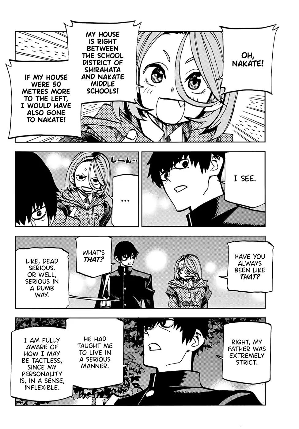 The Story Between a Dumb Prefect and a High School Girl with an Inappropriate Skirt Length chapter 2 page 10