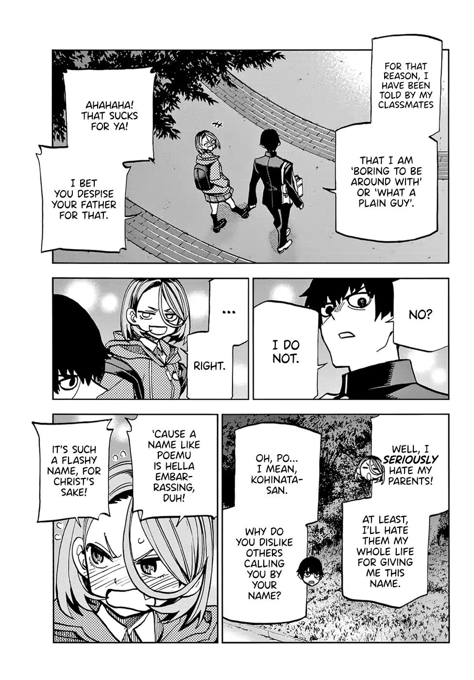 The Story Between a Dumb Prefect and a High School Girl with an Inappropriate Skirt Length chapter 2 page 11