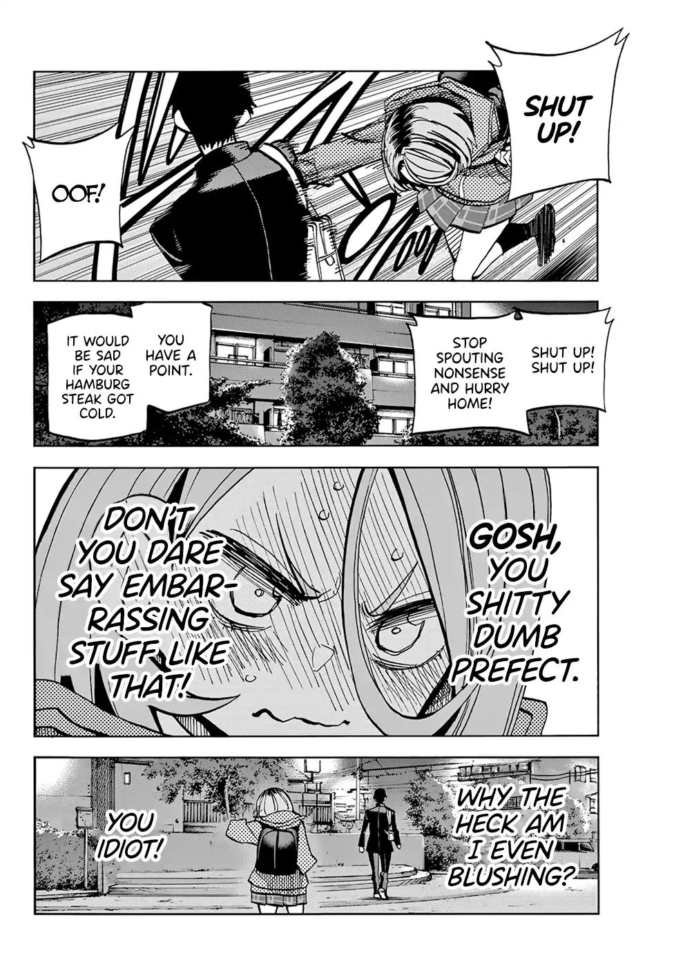 The Story Between a Dumb Prefect and a High School Girl with an Inappropriate Skirt Length chapter 2 page 16