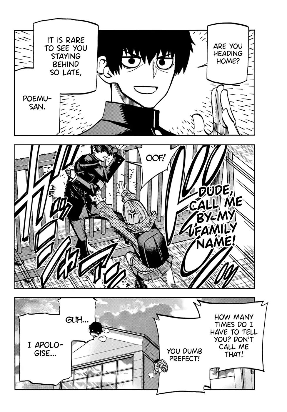 The Story Between a Dumb Prefect and a High School Girl with an Inappropriate Skirt Length chapter 2 page 2