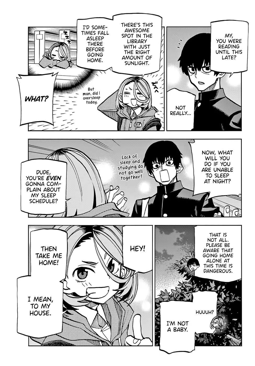 The Story Between a Dumb Prefect and a High School Girl with an Inappropriate Skirt Length chapter 2 page 7