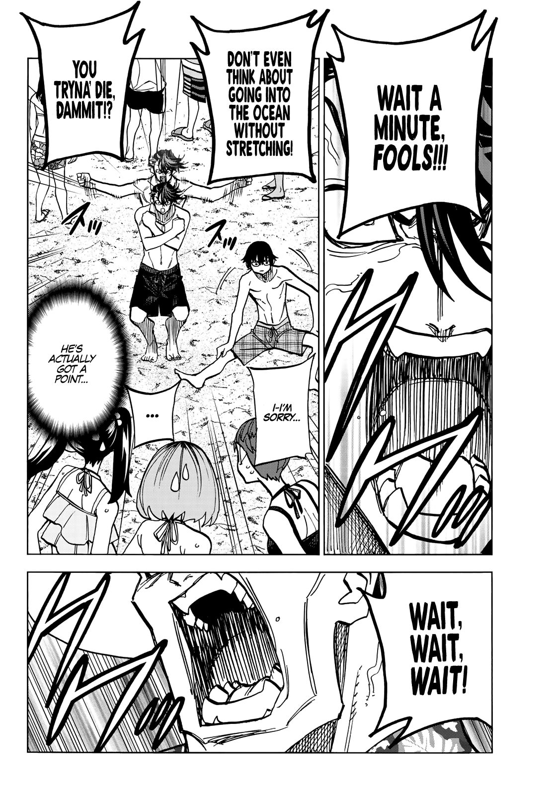 The Story Between a Dumb Prefect and a High School Girl with an Inappropriate Skirt Length chapter 20 page 11