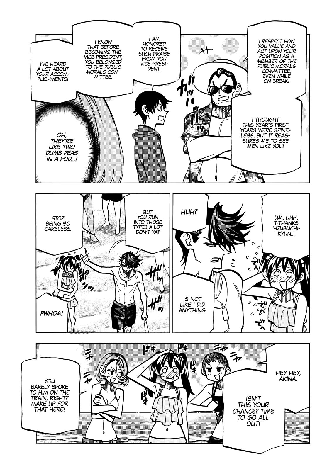 The Story Between a Dumb Prefect and a High School Girl with an Inappropriate Skirt Length chapter 20 page 6