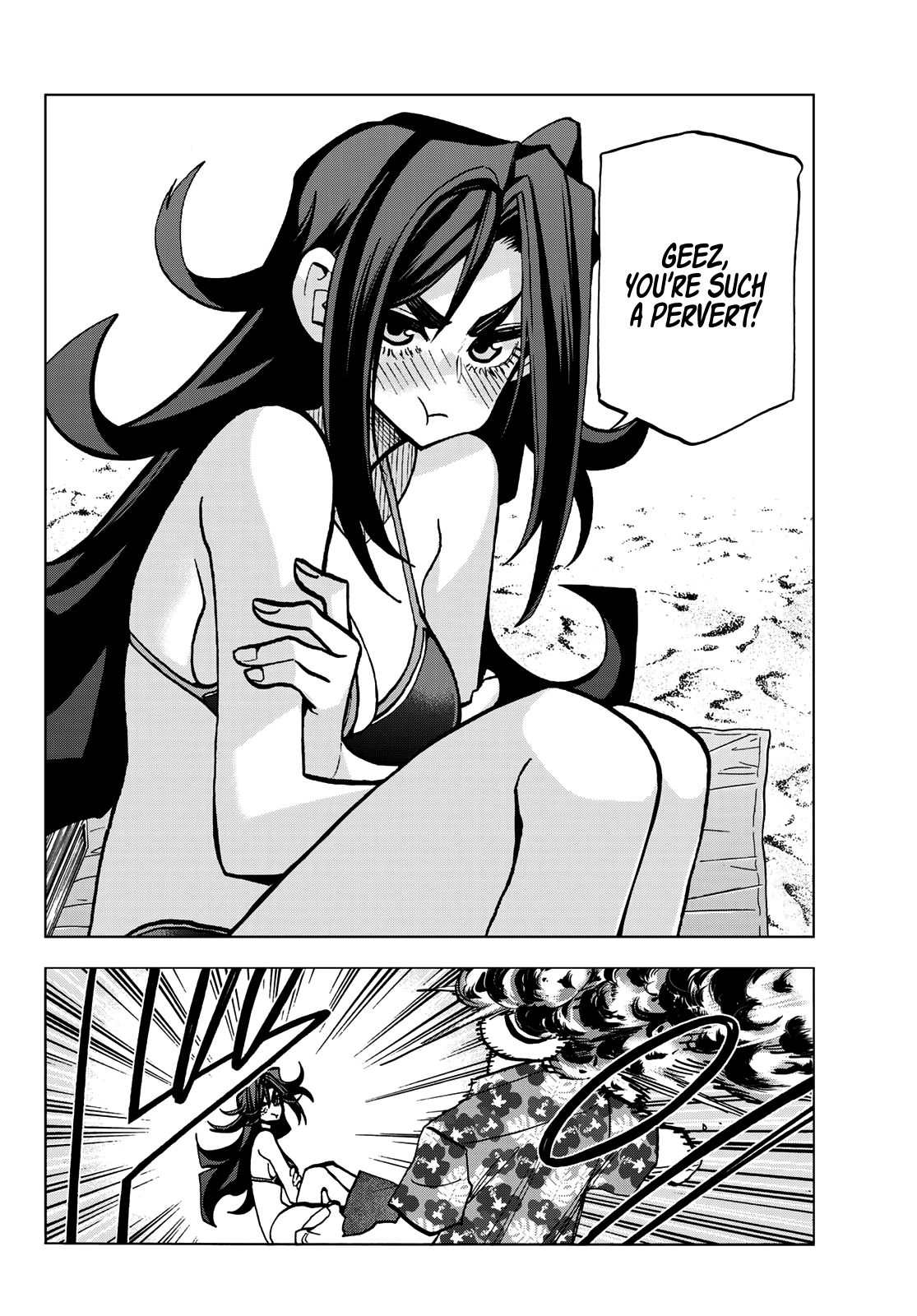 The Story Between a Dumb Prefect and a High School Girl with an Inappropriate Skirt Length chapter 21 page 17