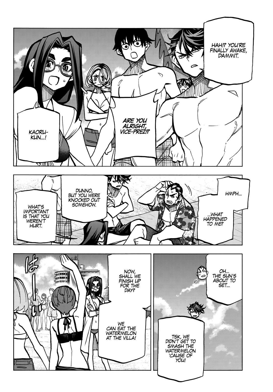 The Story Between a Dumb Prefect and a High School Girl with an Inappropriate Skirt Length chapter 21 page 19