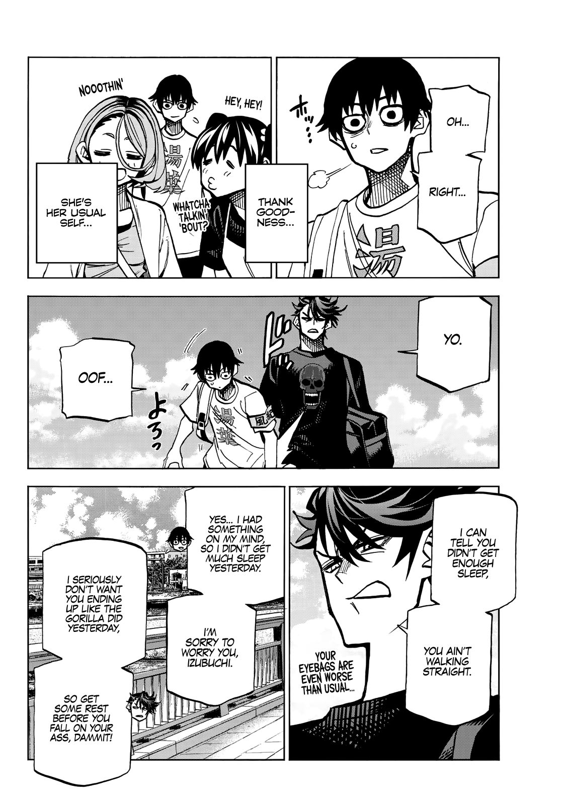 The Story Between a Dumb Prefect and a High School Girl with an Inappropriate Skirt Length chapter 23 page 13