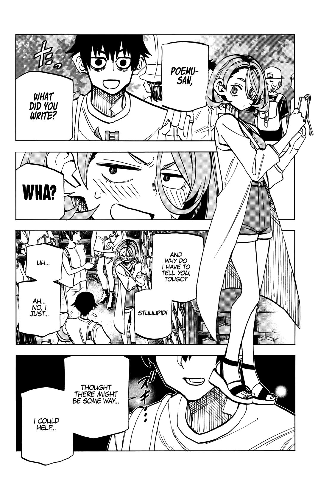 The Story Between a Dumb Prefect and a High School Girl with an Inappropriate Skirt Length chapter 23 page 23