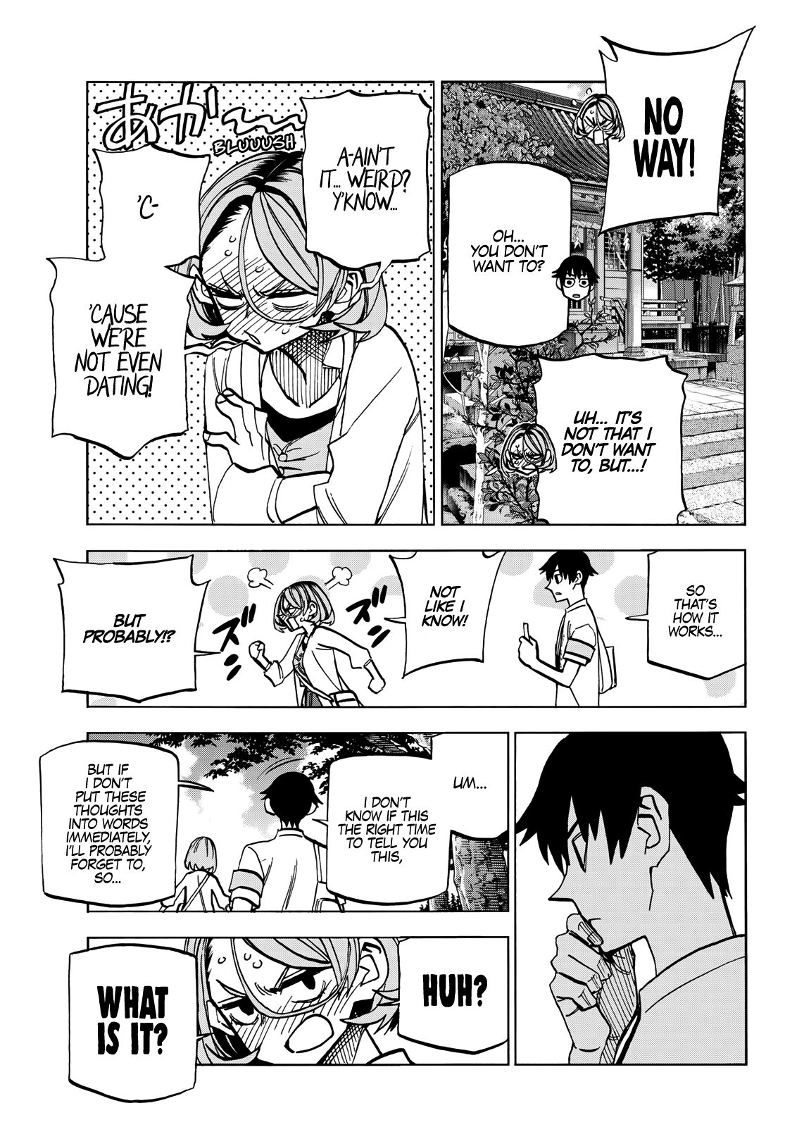 The Story Between a Dumb Prefect and a High School Girl with an Inappropriate Skirt Length chapter 23 page 42