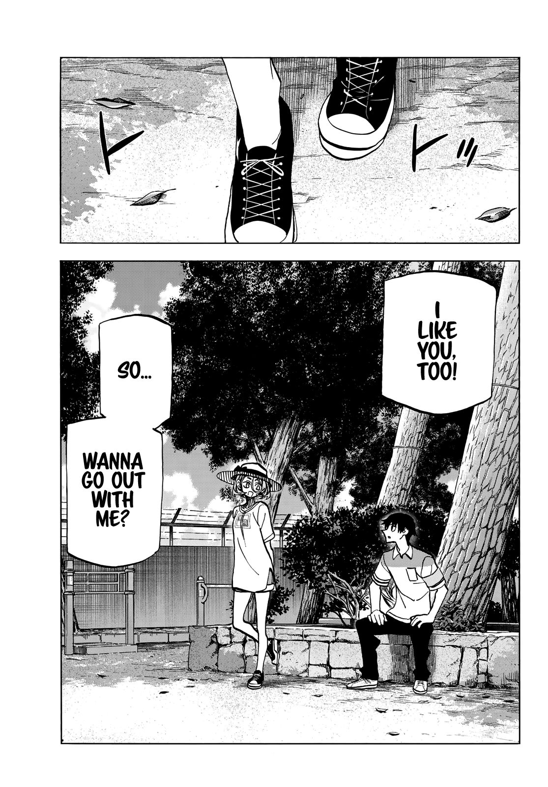 The Story Between a Dumb Prefect and a High School Girl with an Inappropriate Skirt Length chapter 24 page 22