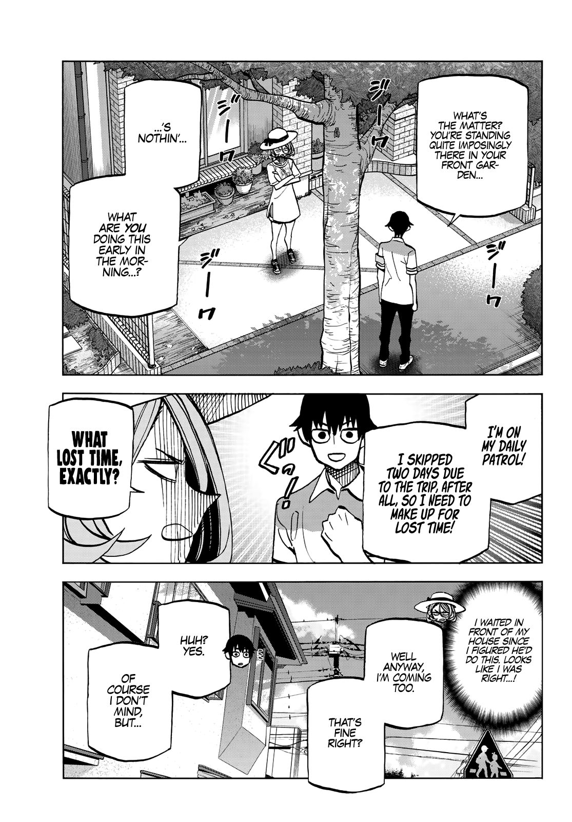 The Story Between a Dumb Prefect and a High School Girl with an Inappropriate Skirt Length chapter 24 page 8