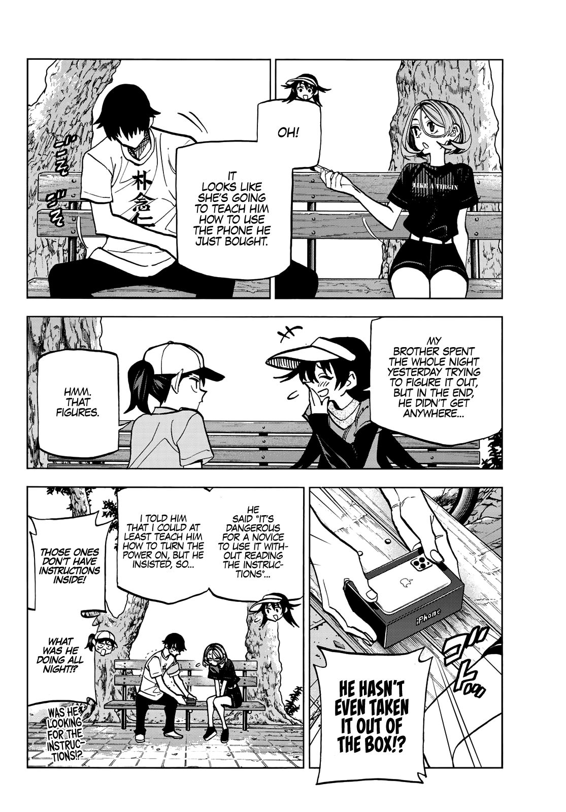 The Story Between a Dumb Prefect and a High School Girl with an Inappropriate Skirt Length chapter 25 page 15