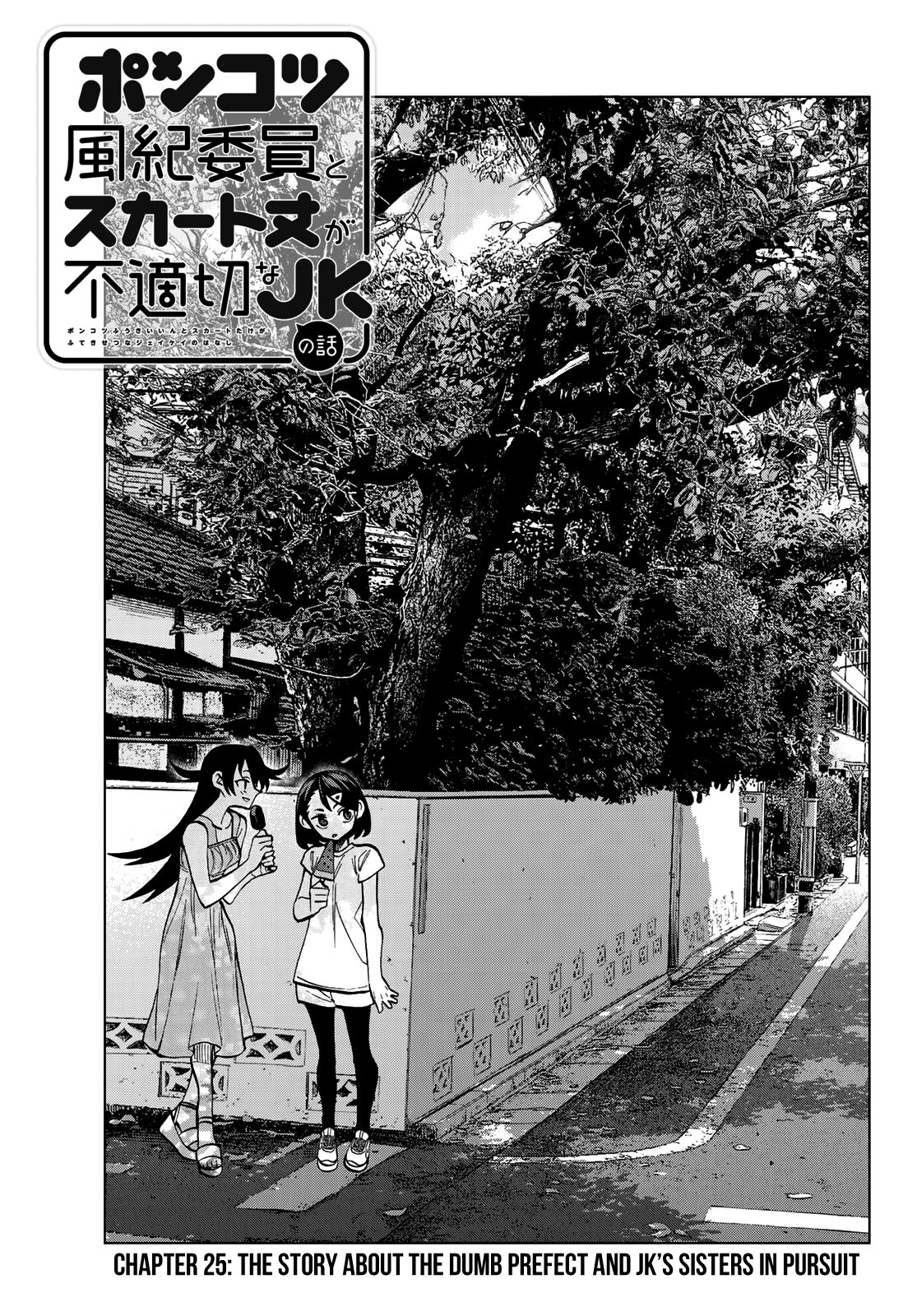 The Story Between a Dumb Prefect and a High School Girl with an Inappropriate Skirt Length chapter 25 page 2