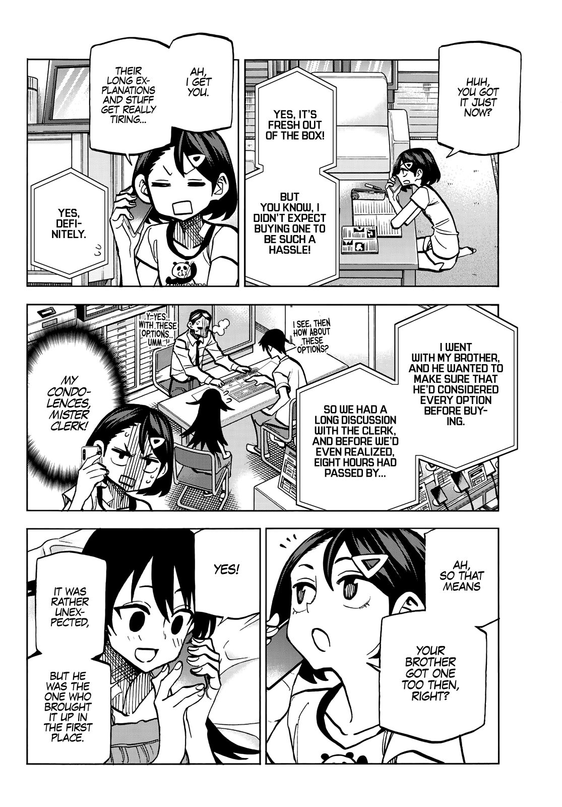 The Story Between a Dumb Prefect and a High School Girl with an Inappropriate Skirt Length chapter 25 page 5