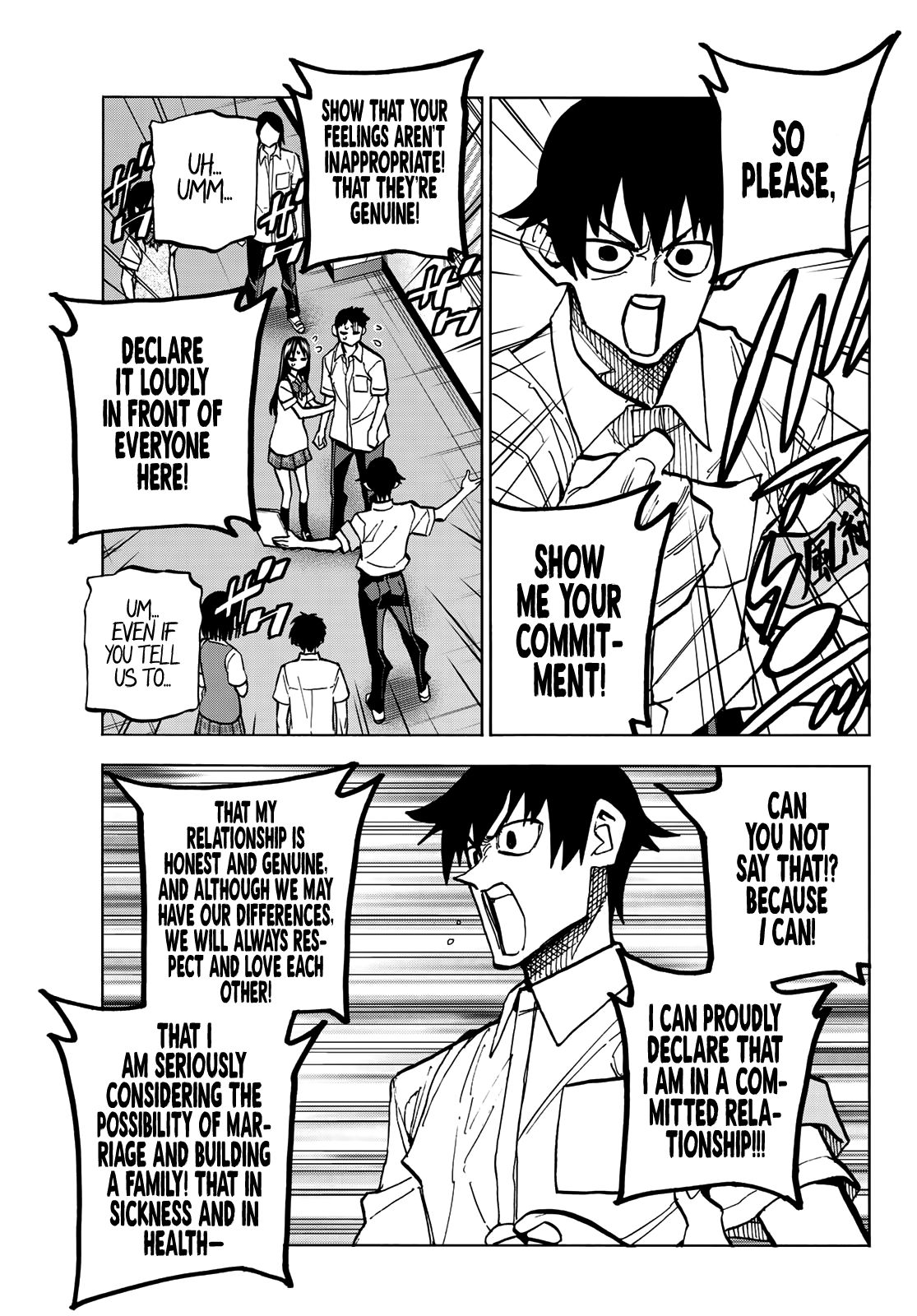 The Story Between a Dumb Prefect and a High School Girl with an Inappropriate Skirt Length chapter 26 page 16