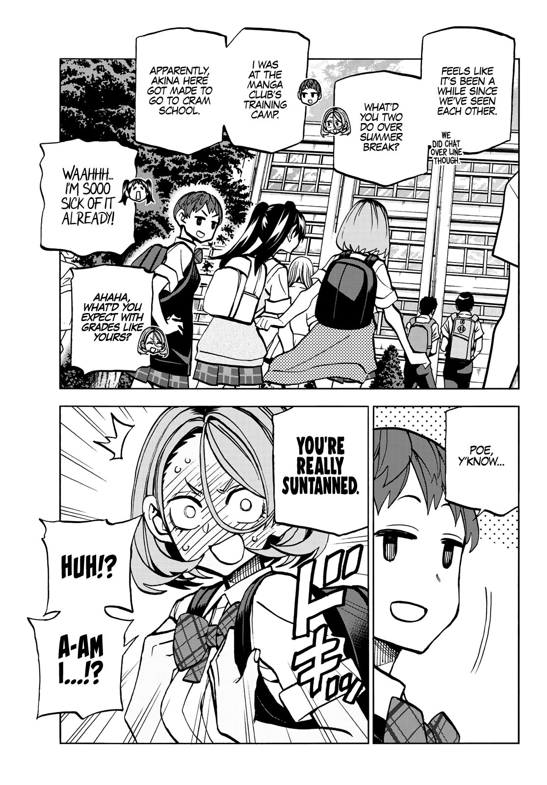 The Story Between a Dumb Prefect and a High School Girl with an Inappropriate Skirt Length chapter 26 page 4