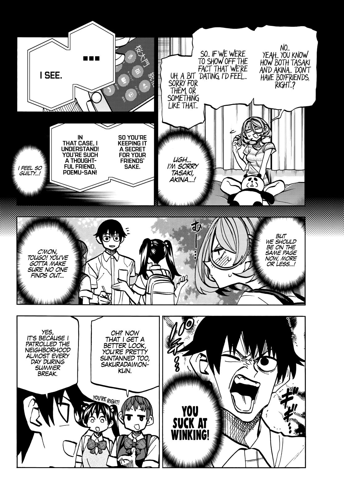 The Story Between a Dumb Prefect and a High School Girl with an Inappropriate Skirt Length chapter 26 page 9