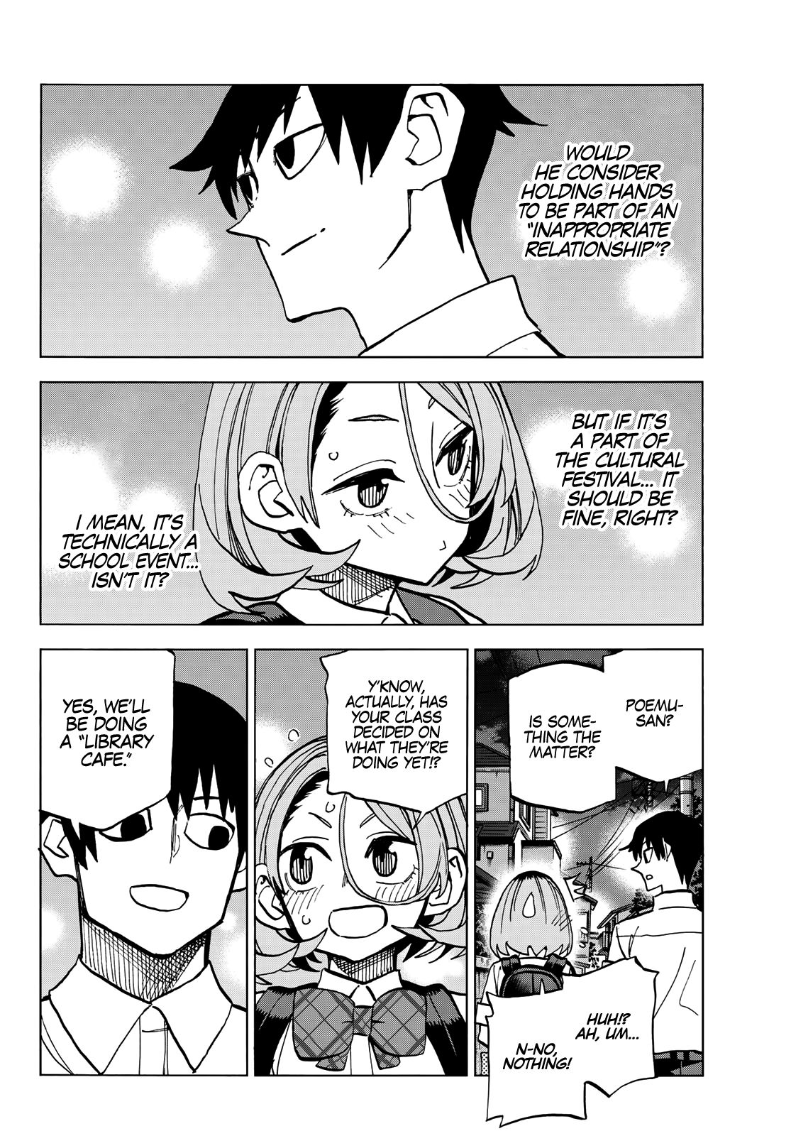 The Story Between a Dumb Prefect and a High School Girl with an Inappropriate Skirt Length chapter 27 page 15