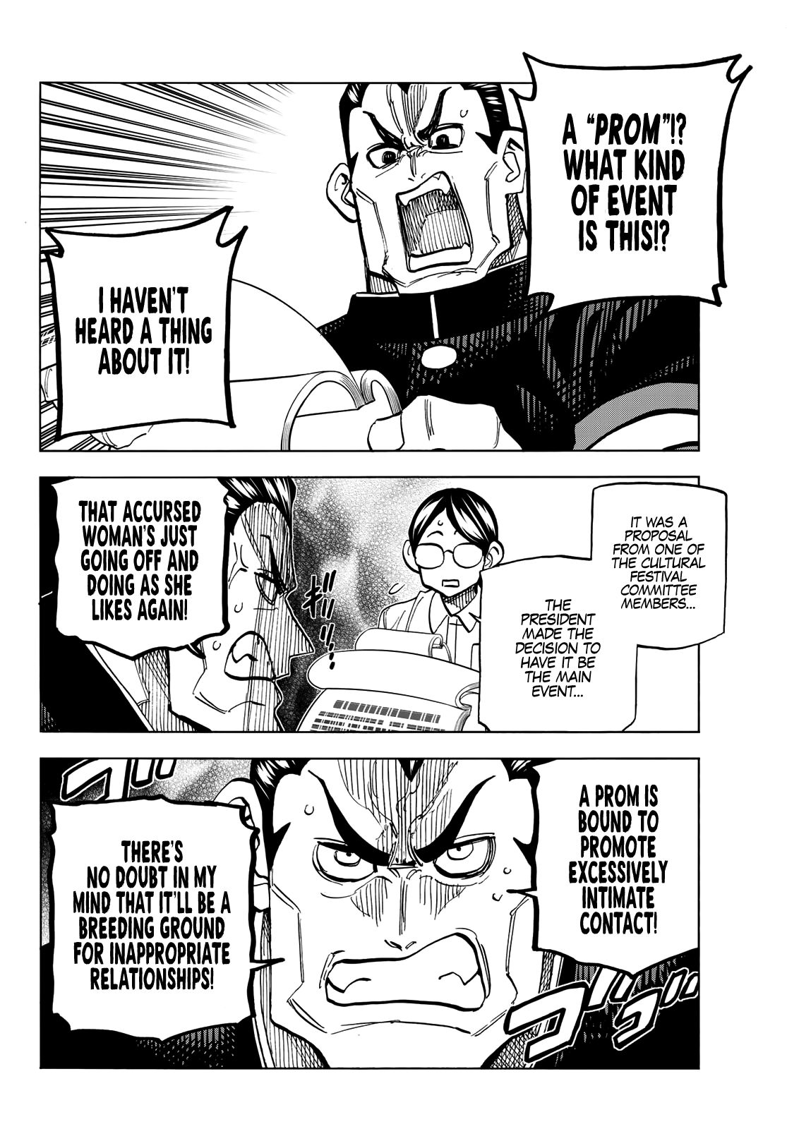 The Story Between a Dumb Prefect and a High School Girl with an Inappropriate Skirt Length chapter 27 page 19