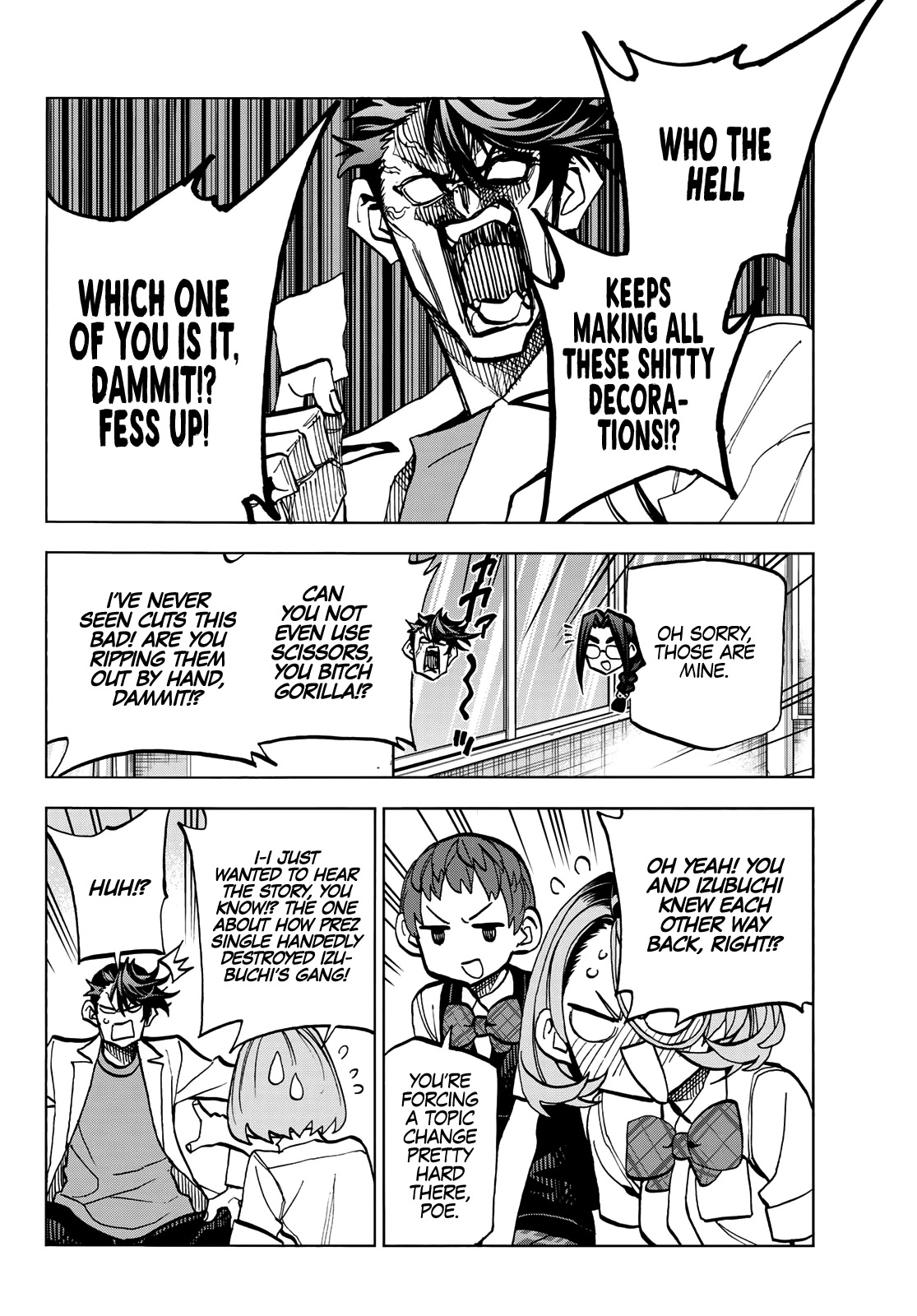 The Story Between a Dumb Prefect and a High School Girl with an Inappropriate Skirt Length chapter 28 page 18