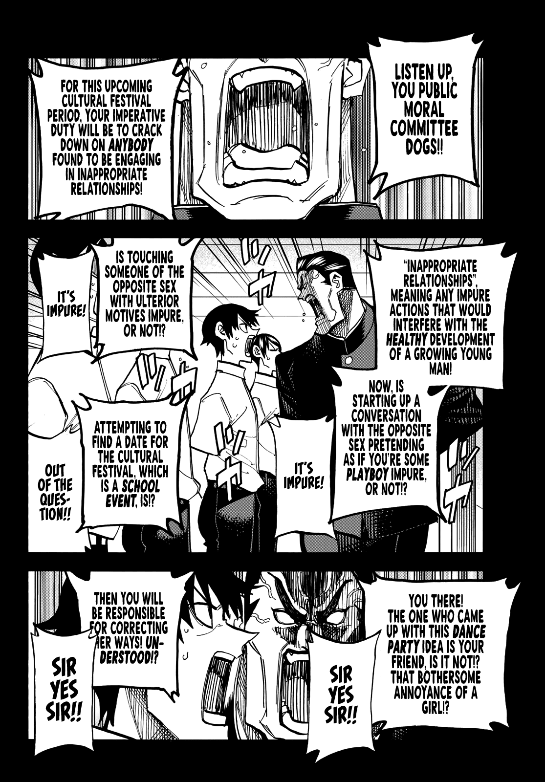 The Story Between a Dumb Prefect and a High School Girl with an Inappropriate Skirt Length chapter 28 page 6