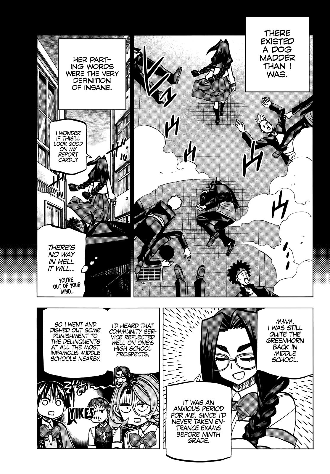 The Story Between a Dumb Prefect and a High School Girl with an Inappropriate Skirt Length chapter 29 page 6