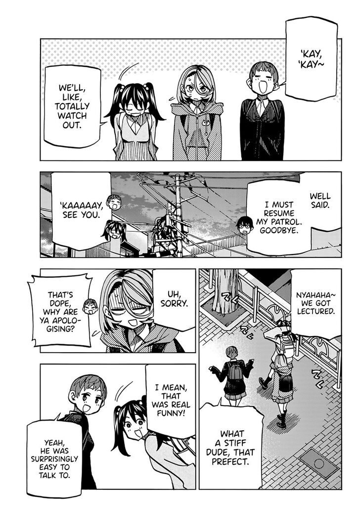 The Story Between a Dumb Prefect and a High School Girl with an Inappropriate Skirt Length chapter 3 page 13