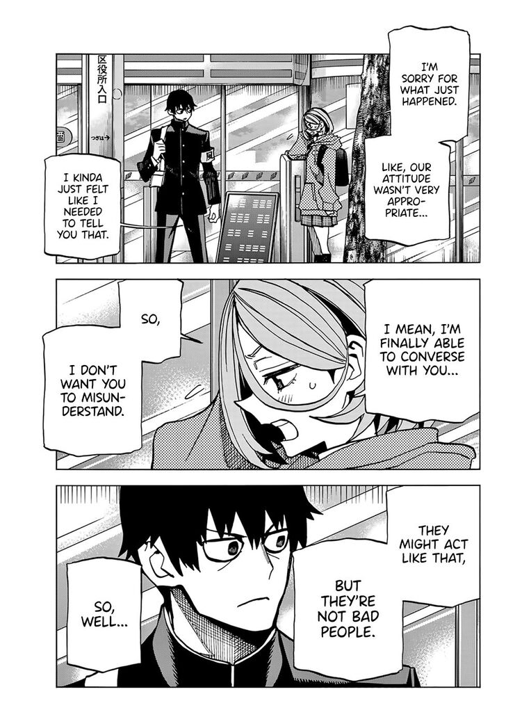 The Story Between a Dumb Prefect and a High School Girl with an Inappropriate Skirt Length chapter 3 page 15