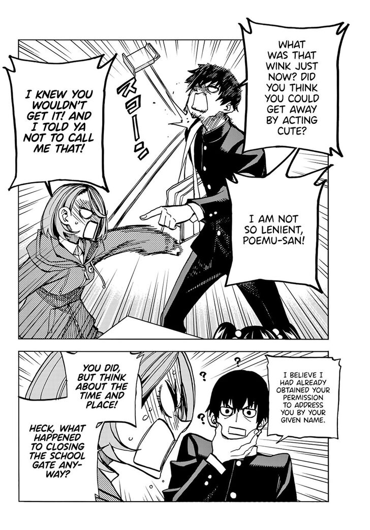 The Story Between a Dumb Prefect and a High School Girl with an Inappropriate Skirt Length chapter 3 page 6