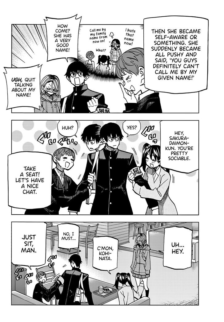 The Story Between a Dumb Prefect and a High School Girl with an Inappropriate Skirt Length chapter 3 page 8